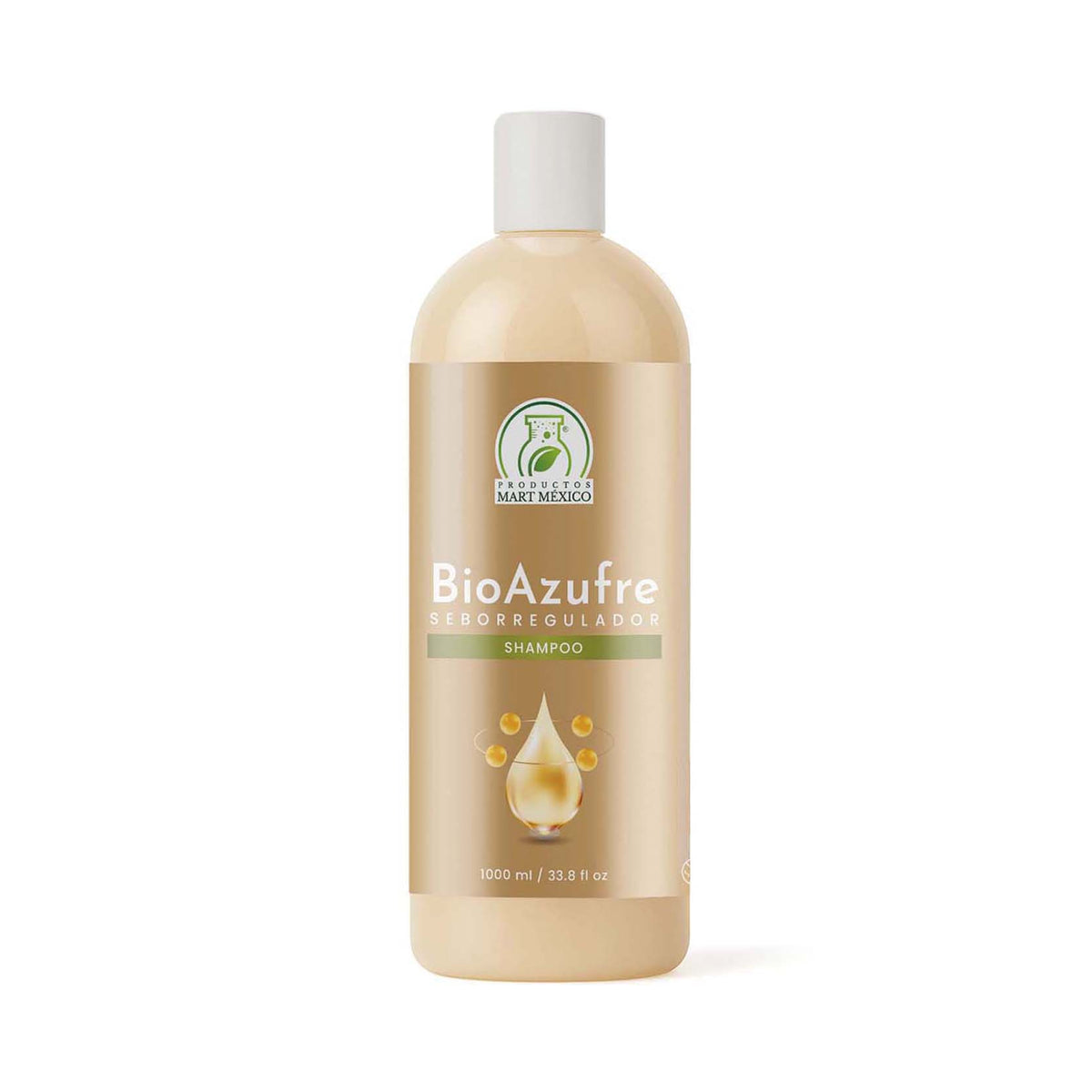 Shampoo capilar bio azufre sebo regulador