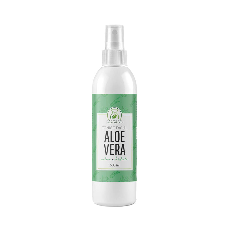 Tónico facial de aloe vera hidratante