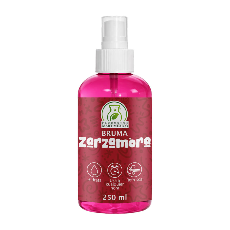 Bruma facial zarzamora hidratante y suavizante 250 ml