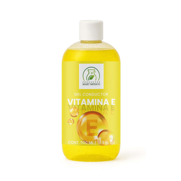Gel conductor con vitamina E para aparatología