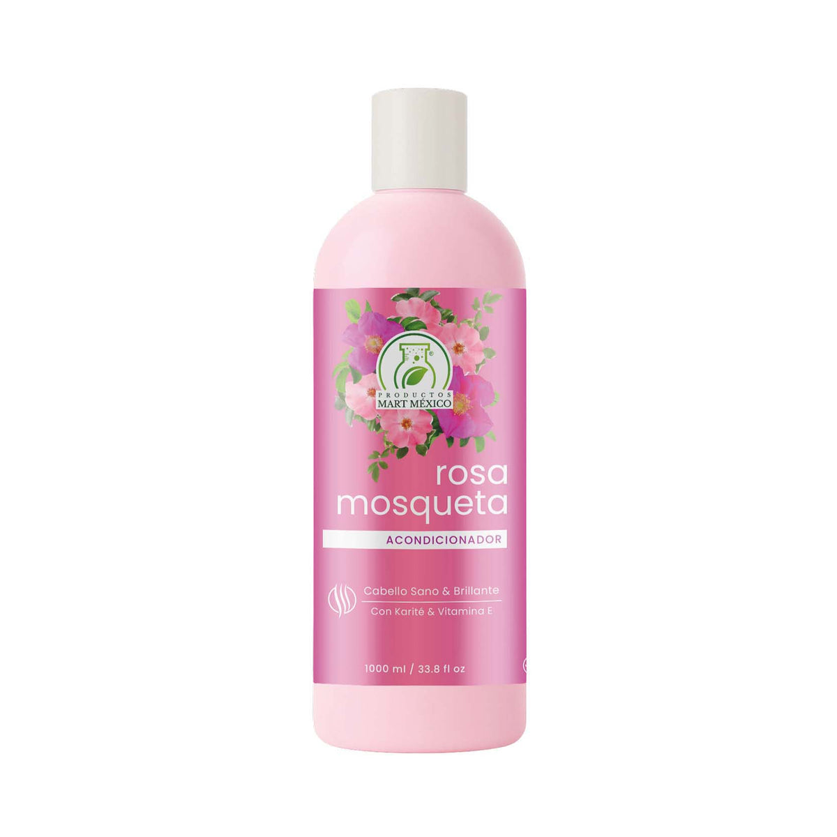Acondicionador rosa mosqueta para cabello dañado