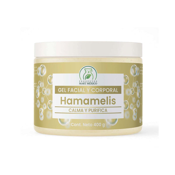 Gel de extracto de hamamelis piel grasa
