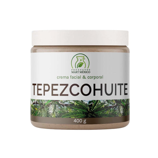 Crema corporal de tepezcohuite regeneradora