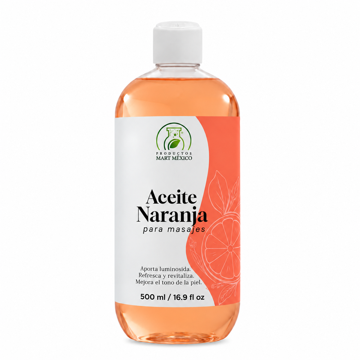 Aceite de naranja para masajes reafirmante