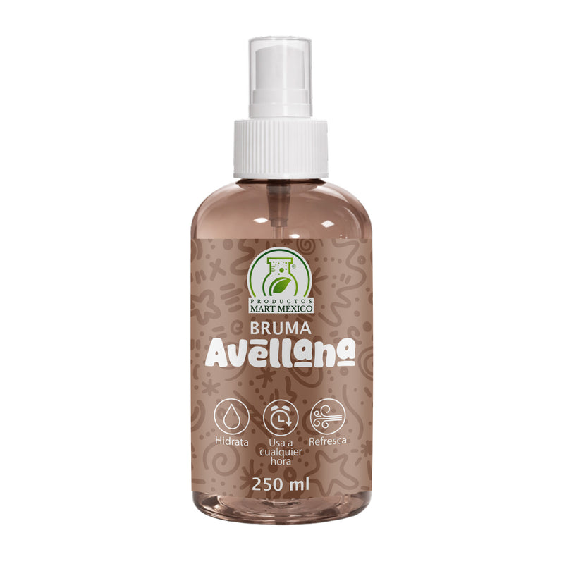 Bruma facial avellana nutre, revitaliza e hidrata 250 ml