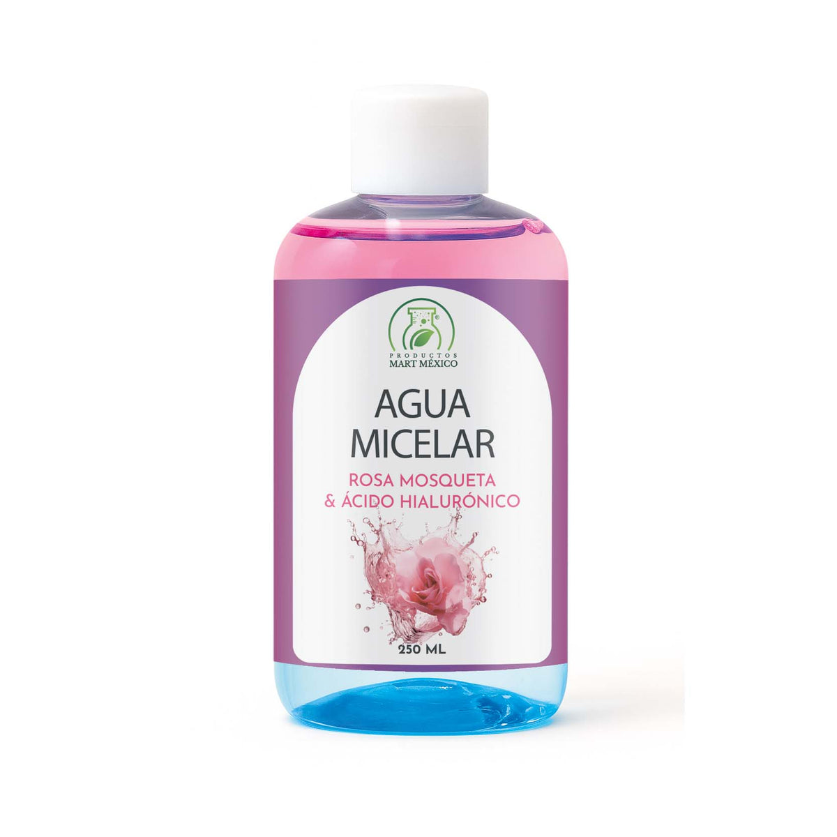 Agua micelar hidratante 2 fases bifásica