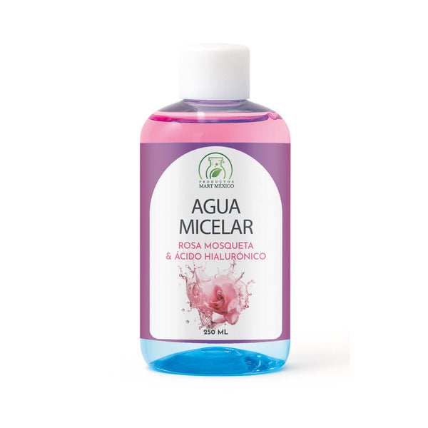 Agua micelar hidratante 2 fases bifásica