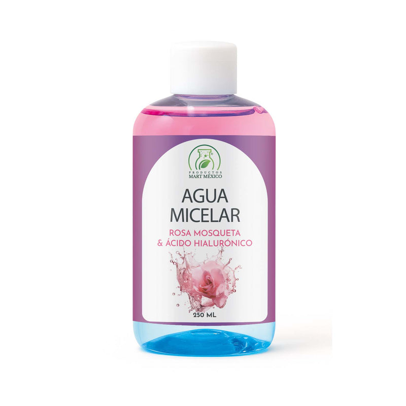 Agua micelar hidratante 2 fases bifásica