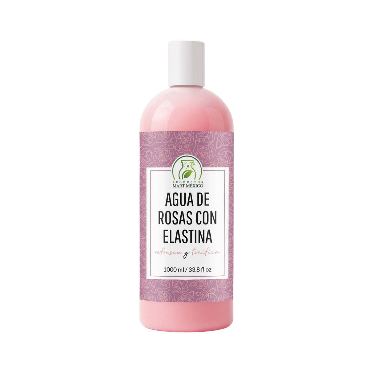 Agua de rosas con elastina piel madura de noche