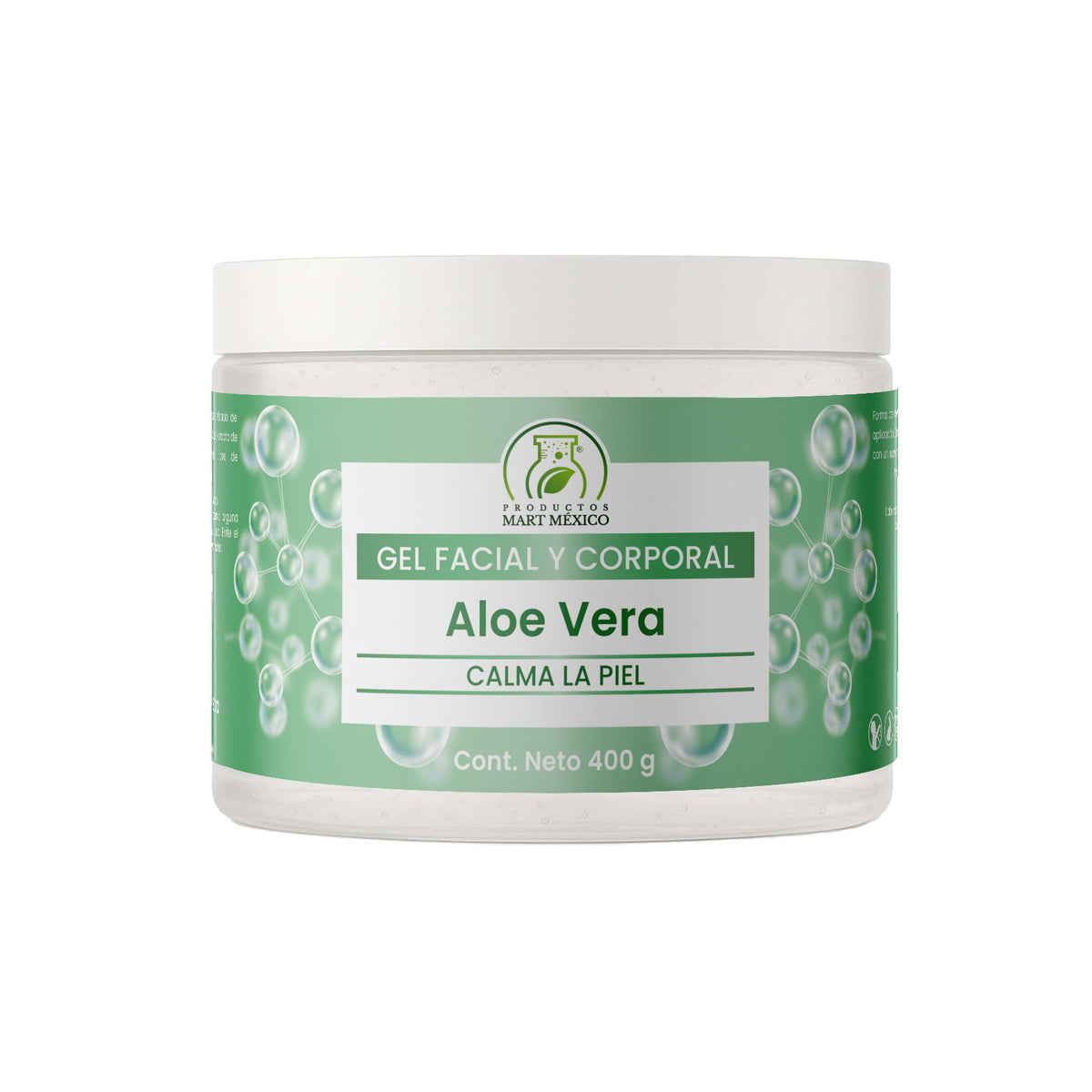 Gel de extracto de aloe vera hidratante