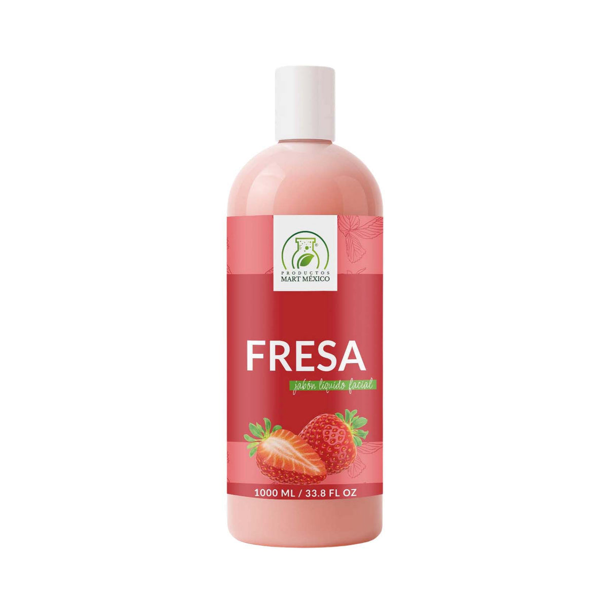 Jabón facial de fresa piel normal mixta