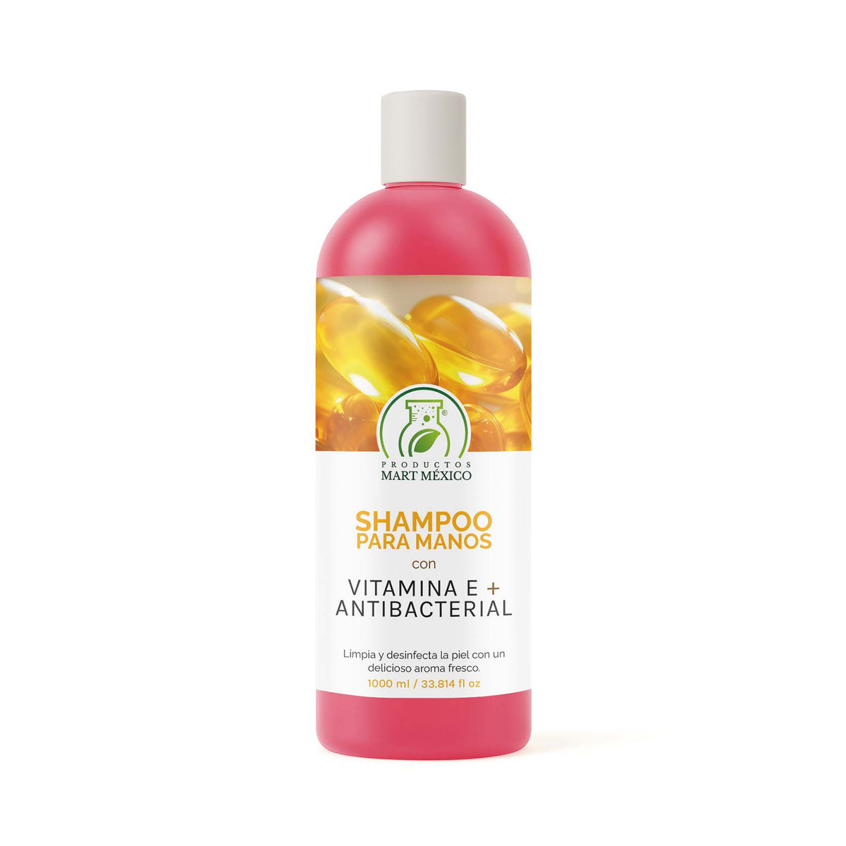 Shampoo corporal antibacterial con vitamina E