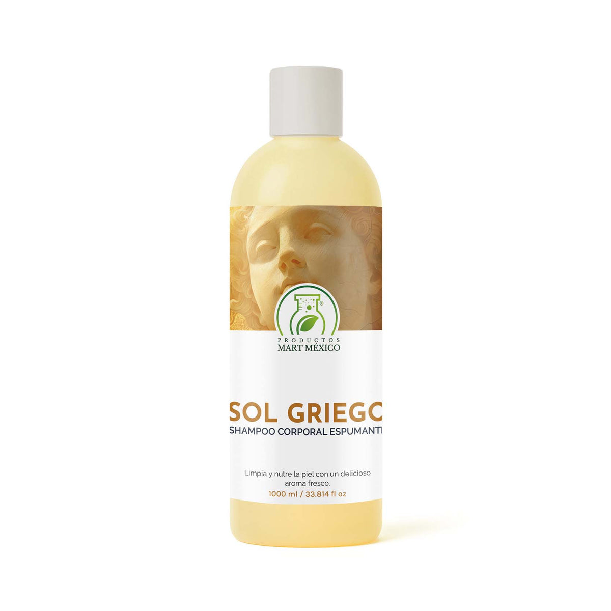 Shampoo corporal espumante sol griego