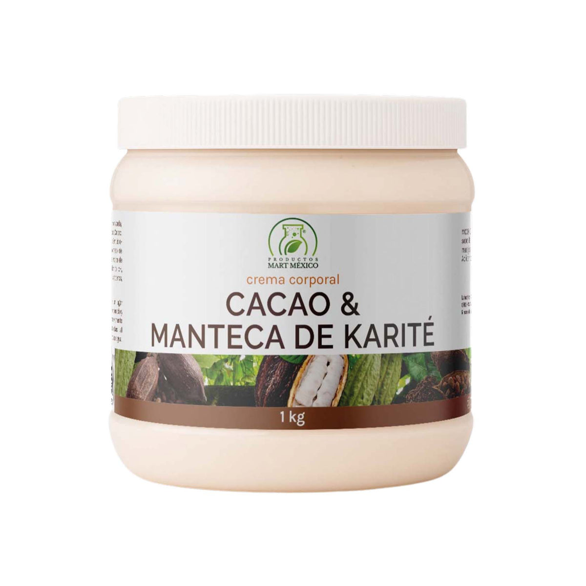 Crema de cacao y manteca de karité antiarrugas