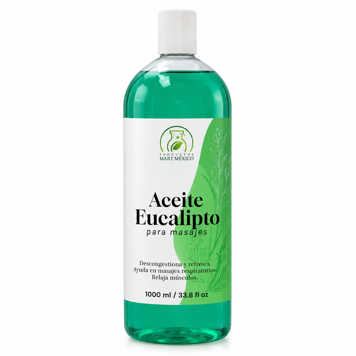 Aceite de eucalipto para masajes refresca
