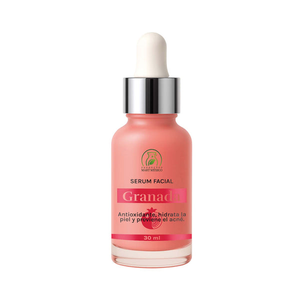 Sérum facial de granada antioxidante