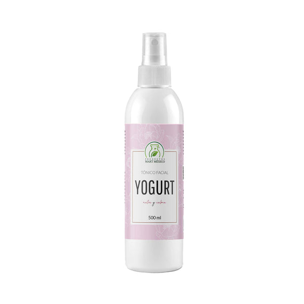 Tónico facial de yogurt
