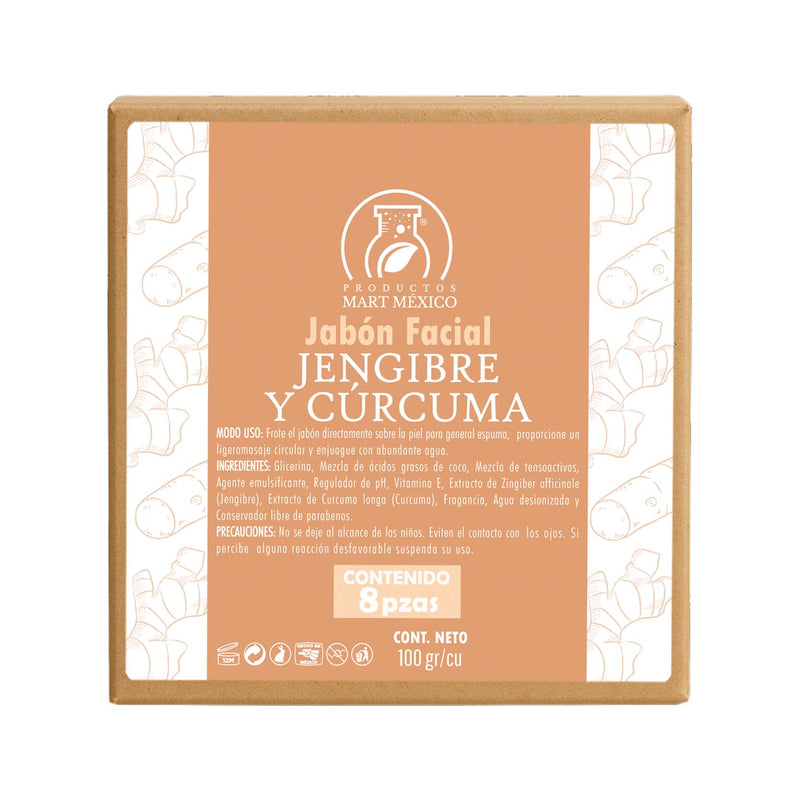 Jabón de jengibre y cúrcuma