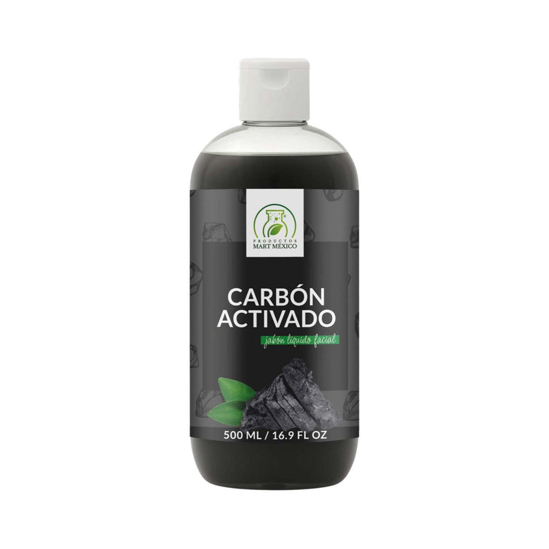 Jabón líquido facial de carbón activado elimina impurezas