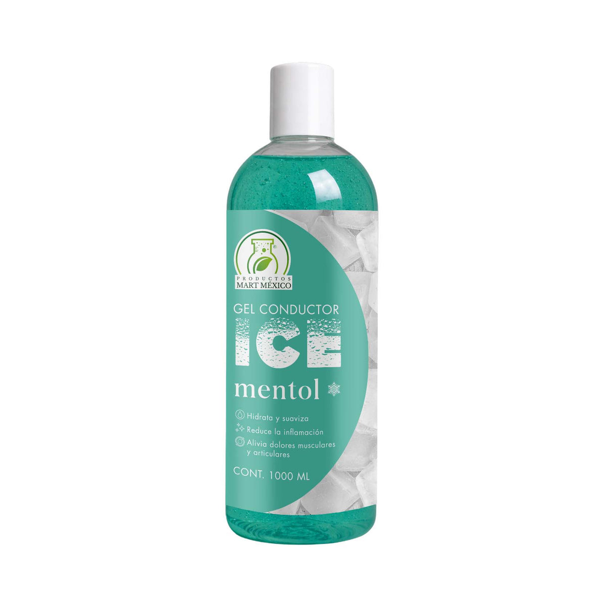Gel conductor ice mentol efecto frío