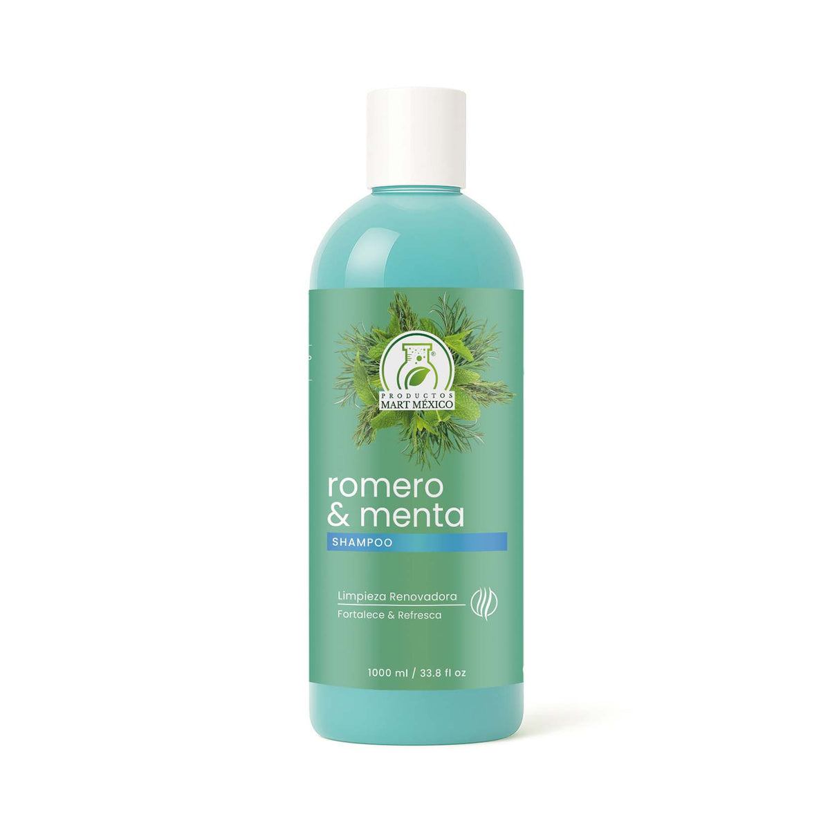 Shampoo capilar menta y romero