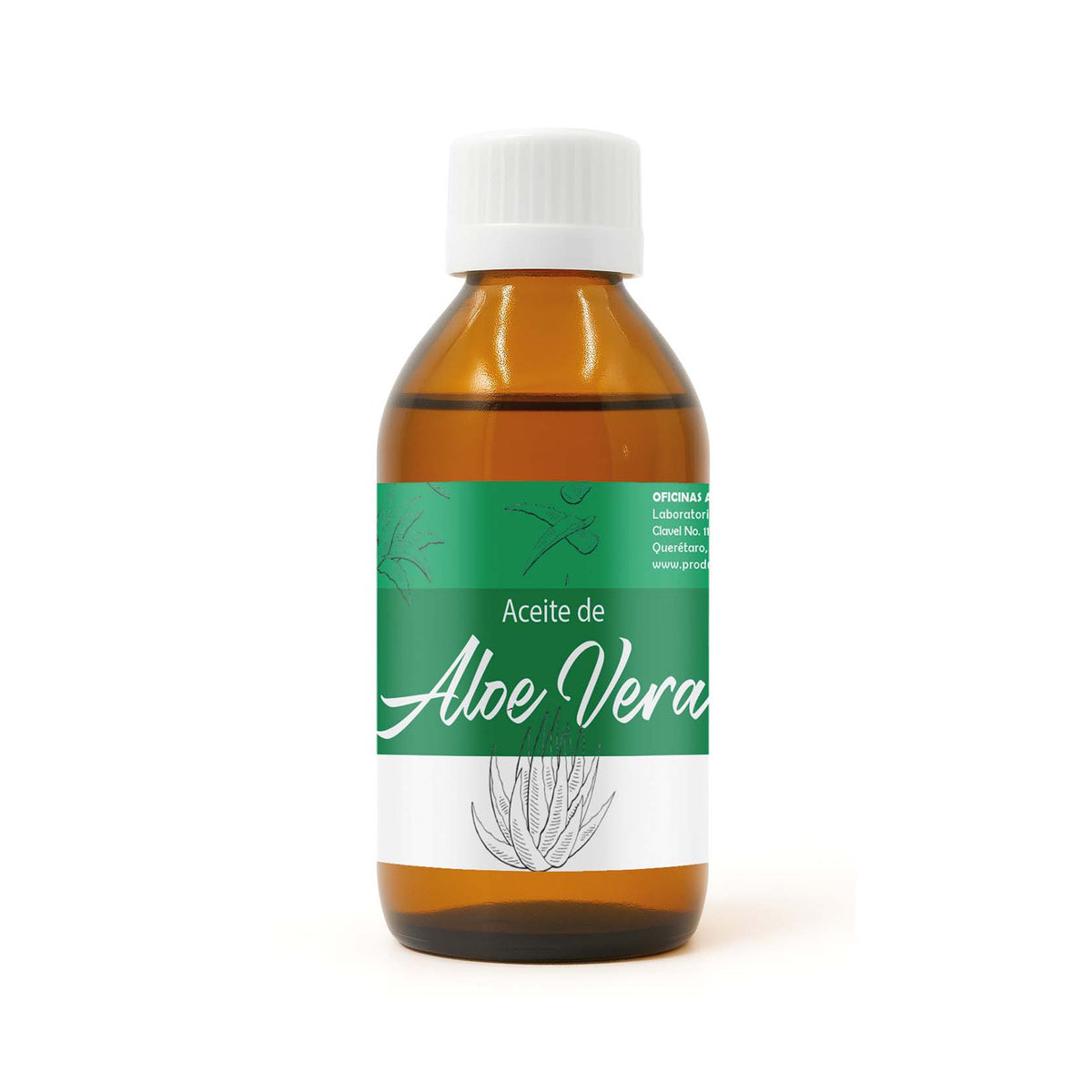 Aceite de aloe vera premium cosmético
