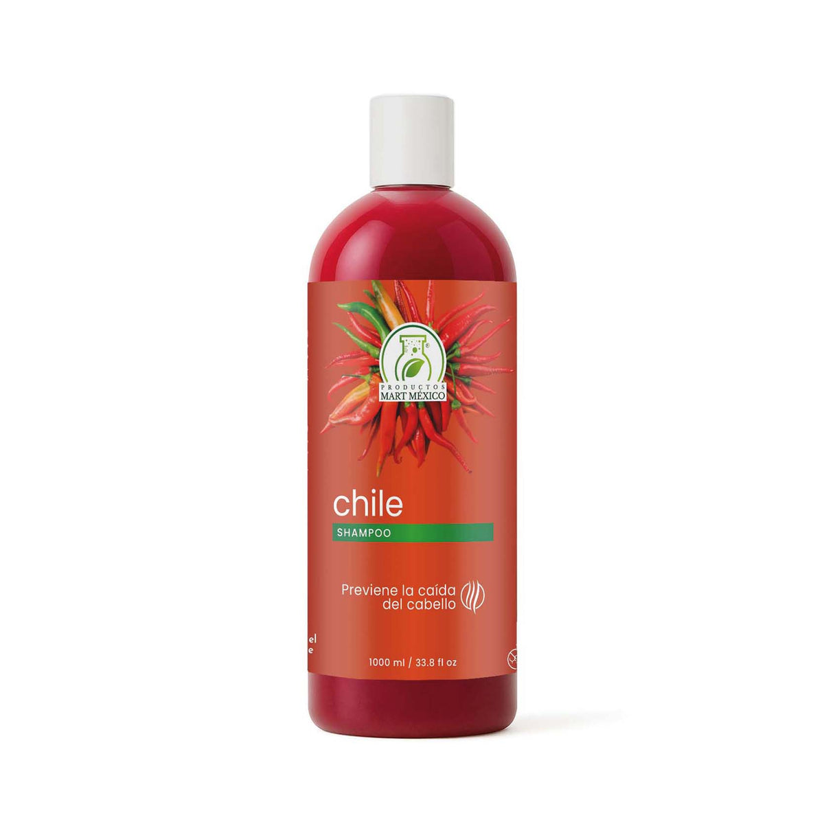 Shampoo de chile con extracto natural estimulador
