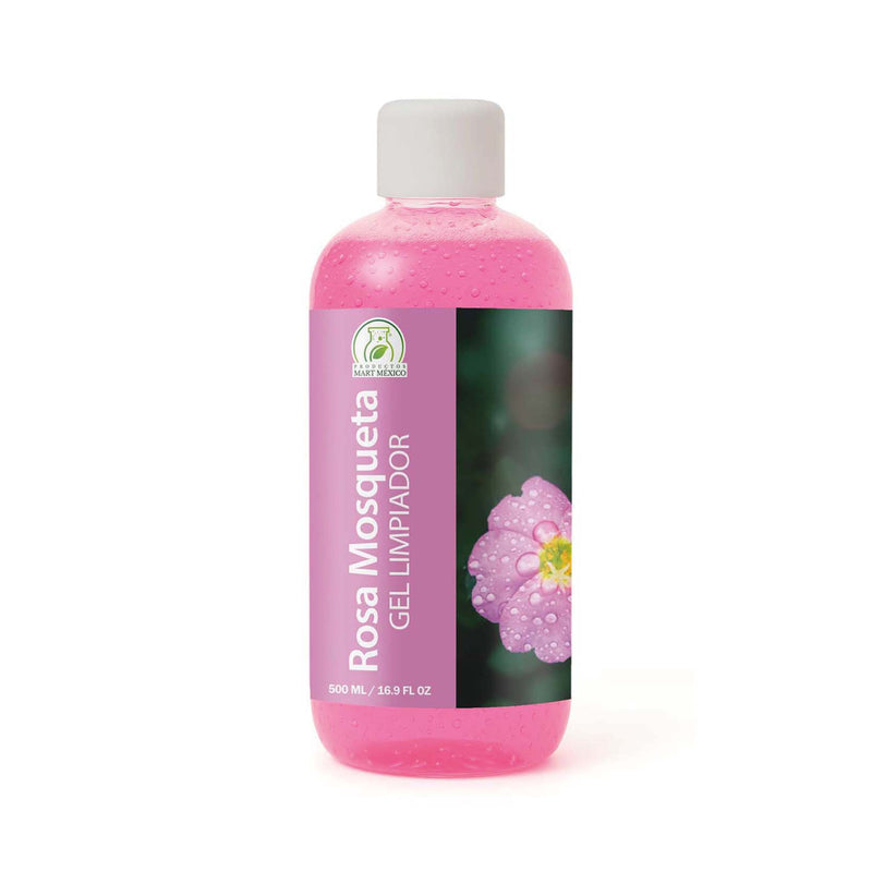Gel limpiador de rosa mosqueta fortalece