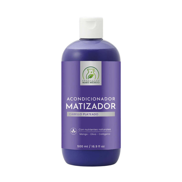 Acondicionador matizador mechas plateadas