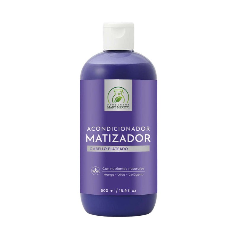 Acondicionador matizador mechas plateadas
