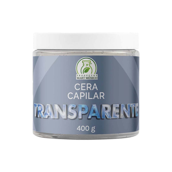Cera capilar transparente