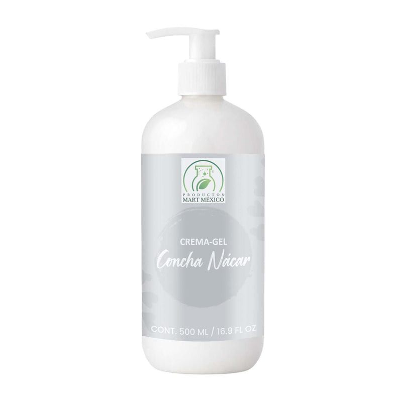 Crema gel facial y corporal concha nácar piel radiante 500 ml