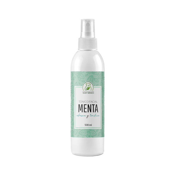 Tónico facial hidratante de menta