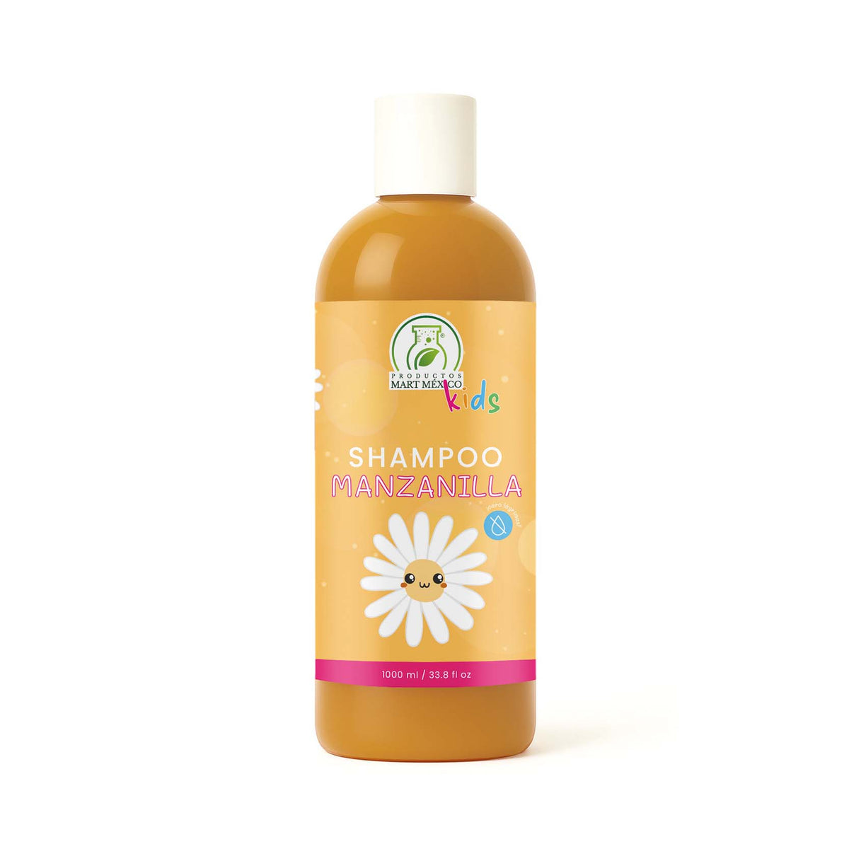 Shampoo capilar de manzanilla libre de lágrimas kids