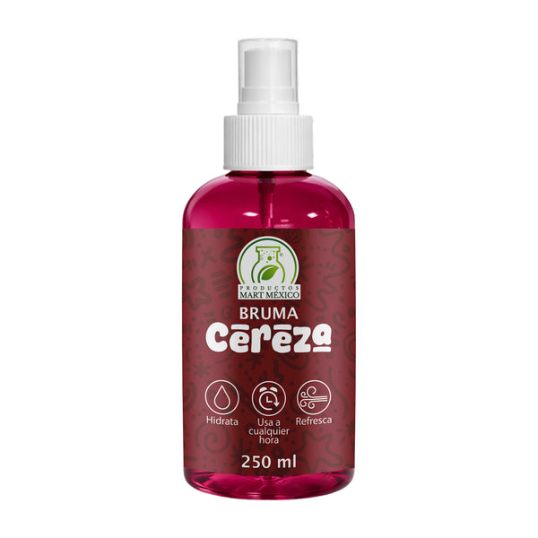 Bruma facial cereza piel radiante e hidratada 250 ml