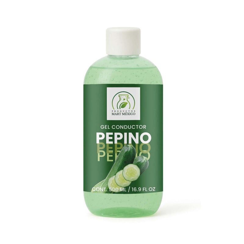 Gel conductor de pepino aparatología