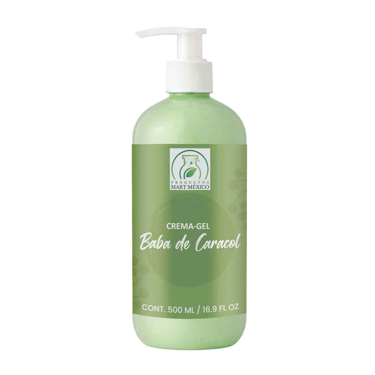 Crema gel facial y corporal baba de caracol humecta 500 ml