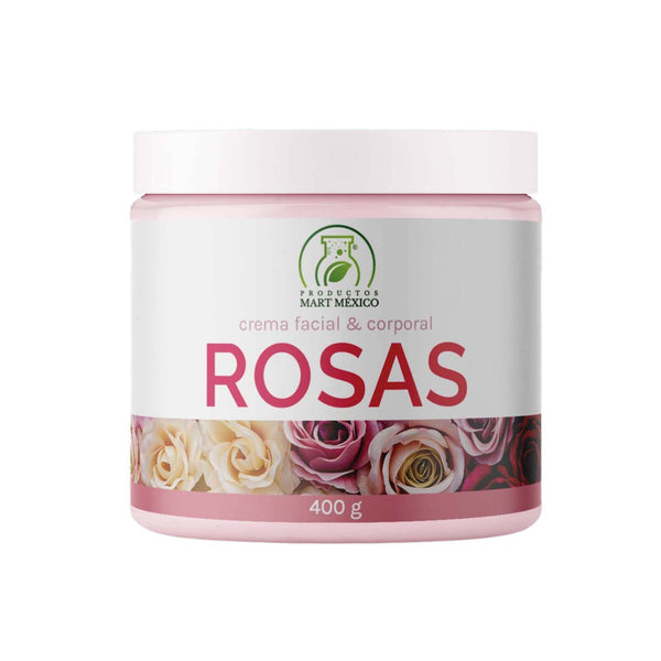 Crema hidratante de rosas
