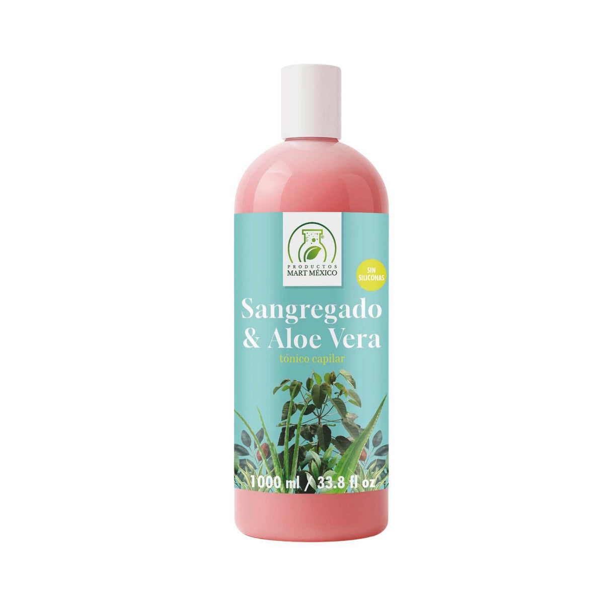 Tónico capilar de sangregado con aloe vera fortalecedor