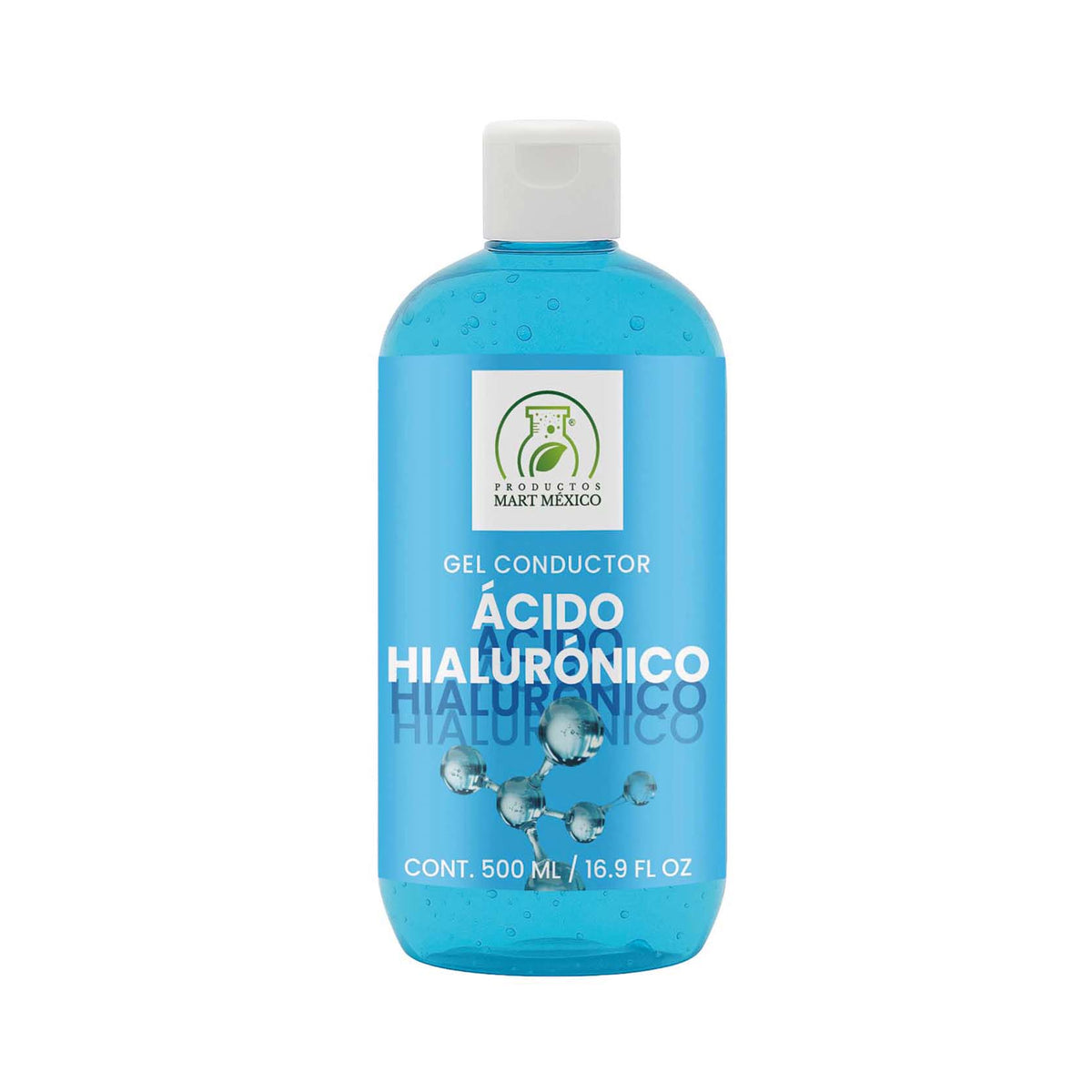 Gel conductor con ácido hialurónico aparatología