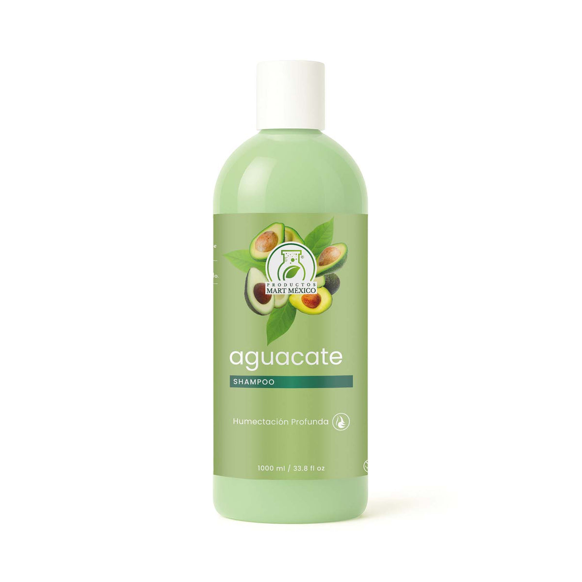 Shampoo capilar de aguacate hidratante
