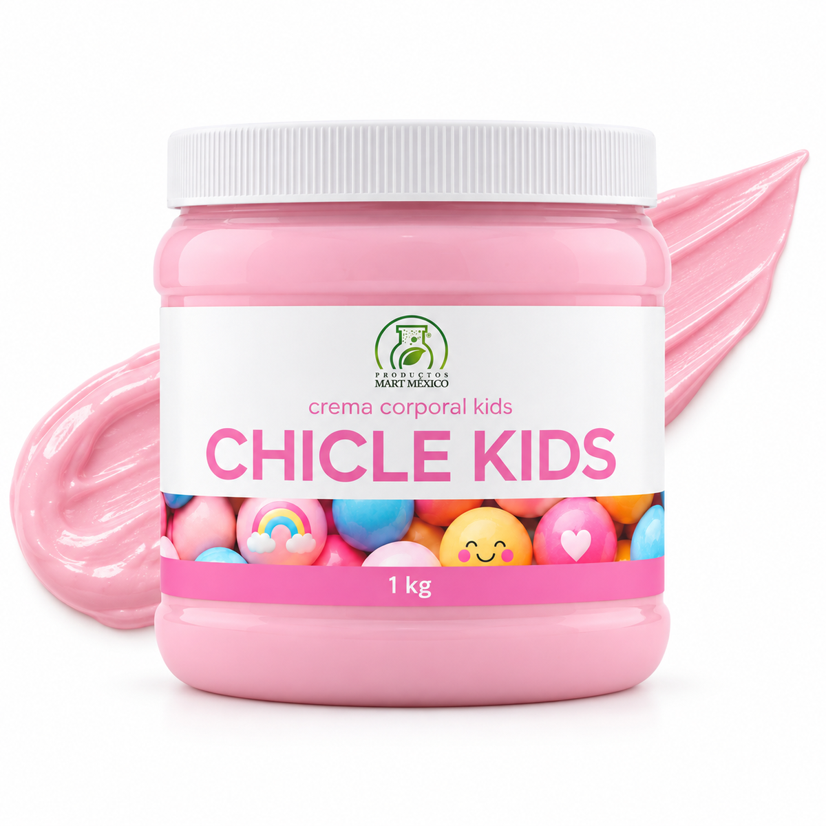 Crema facial y corporal chicle kids piel suave