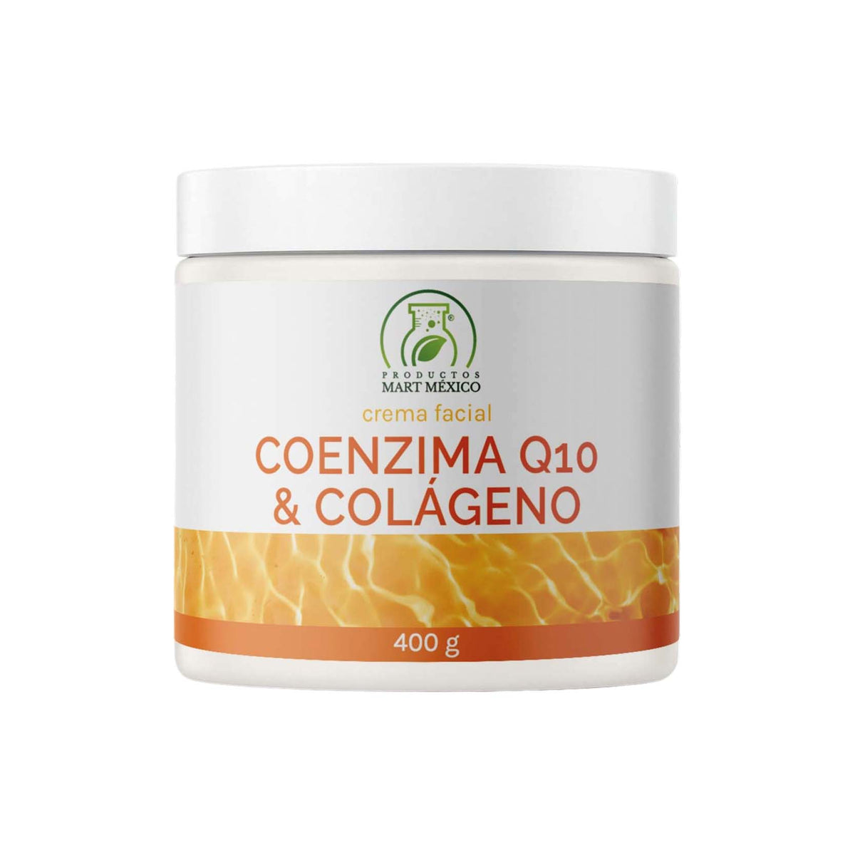 Crema facial coenzima Q10 y colágeno