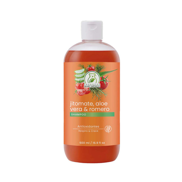 Shampoo hare de jitomate, aloe vera y romero