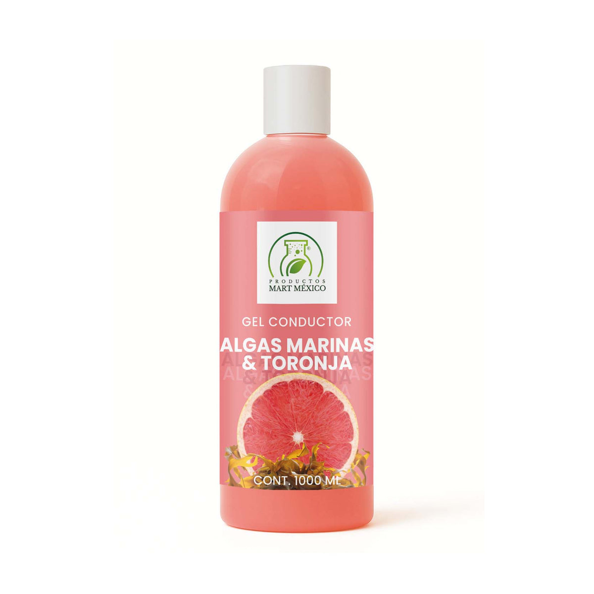 Gel conductor de algas y toronja aparatología antioxidante