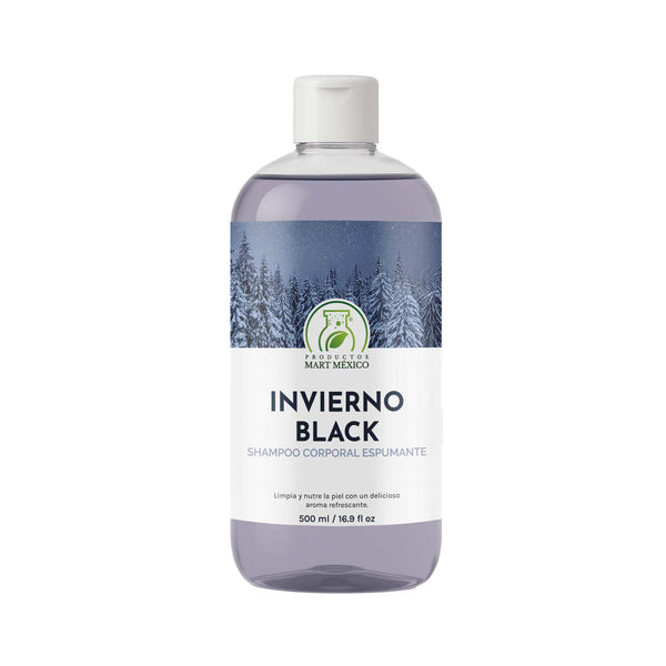 Shampoo corporal invierno black