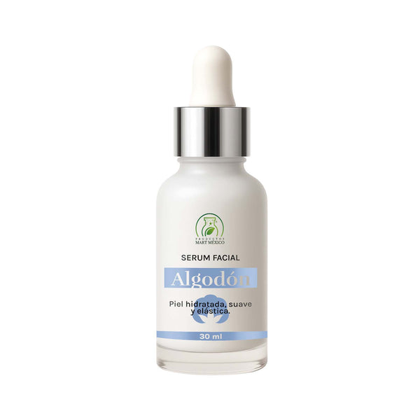 Sérum facial de algodón hidratación