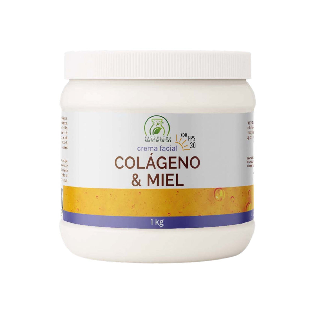 Crema de colágeno con miel FPS 30