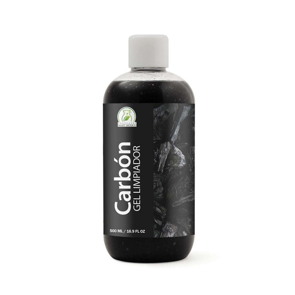 Gel limpiador de carbón activado purificante