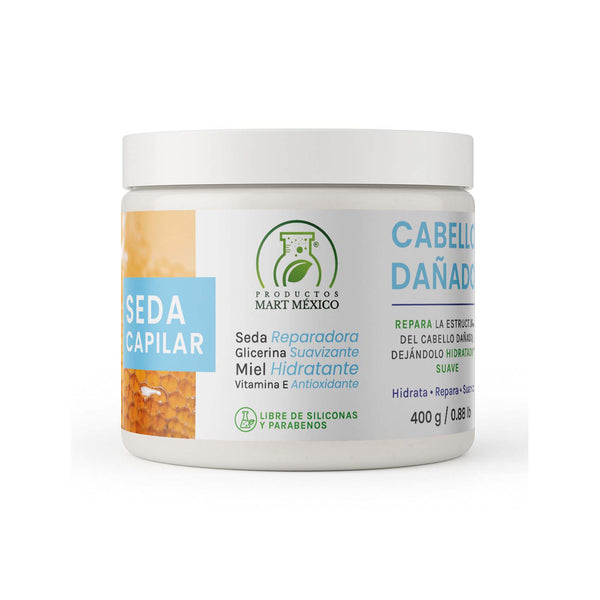 Seda capilar para cabello dañado